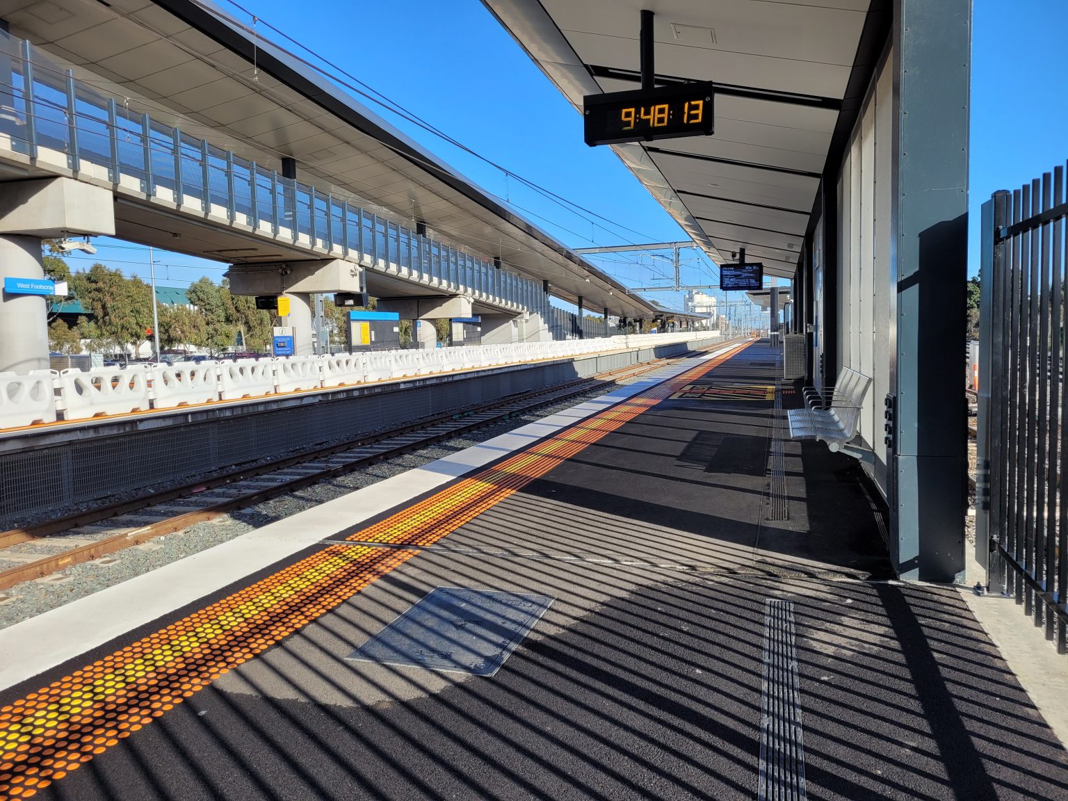 West Footscray Train Station · Vic Piling